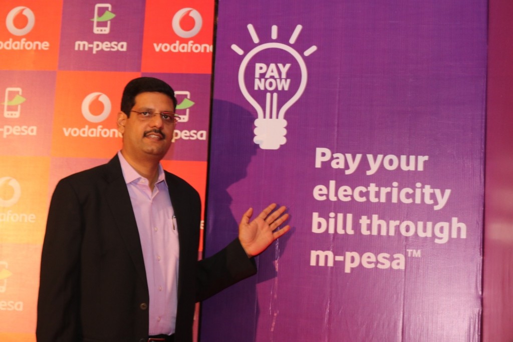 Nipun Sharma, Business Head -UP East, Vodafone India Launched M-Pesa Digital Wallet for Electricity Bill payments