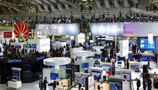 Huawei booth in CeBIT 2016