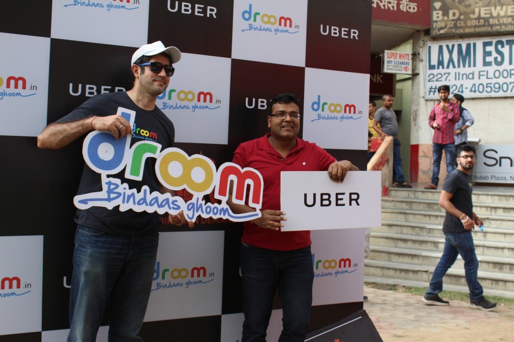 (L_R) Rishab Malik, Co-Founder and VP - Business Development, Droom and Mr. Sandeep Aggarwal,Founder & CEO, Droom